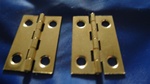 BHO-112 HINGES 1-1/2" X 1" BRASS PLATED