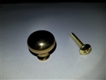 3/4" Solid Brass Knob