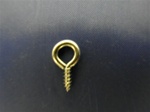 SE-2152 SCREW EYES #15 WIRE SIZE LENGTH 9/16" NICKLE PLATED
