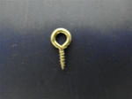 SE-2162 SCREW EYES #16 WIRE SIZE LENGTH 9/16" NICKLE PLATED